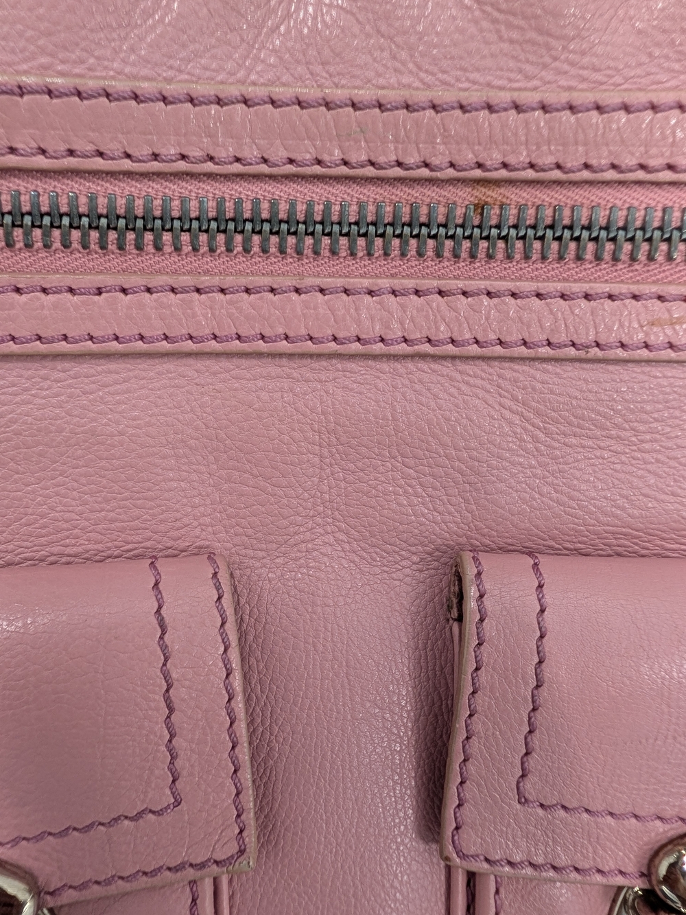 Marc Jacobs Pink Leather Shoulder Bag - Picture 15 of 16